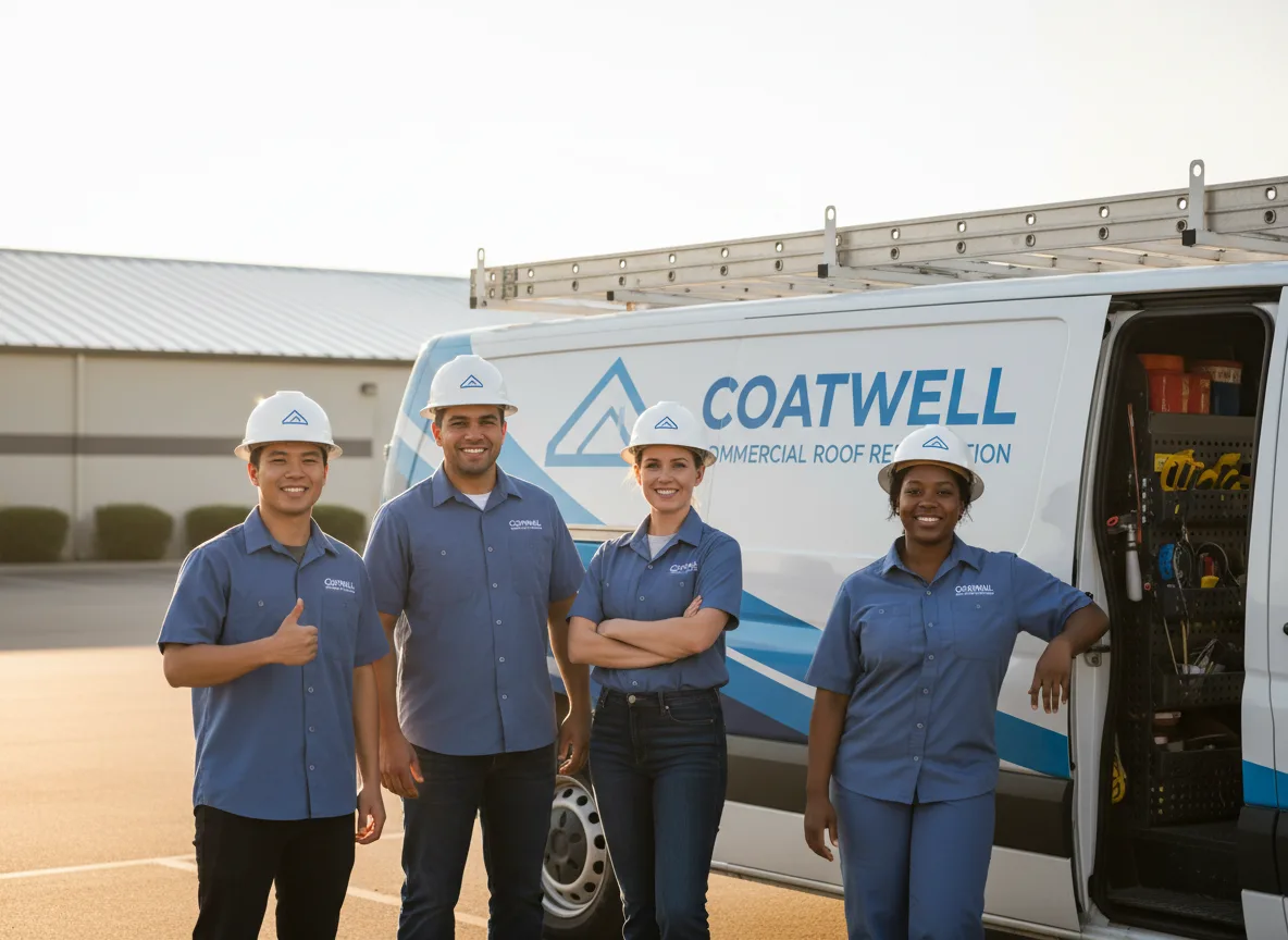Commercial roof coating company in Pomona, MO